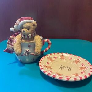 🎅New Cherished Teddies Cup Full of Joy